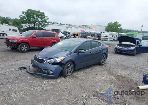 2016 Kia Forte Ex from USA, damaged, VIN KNAFZ4A85G5473656
